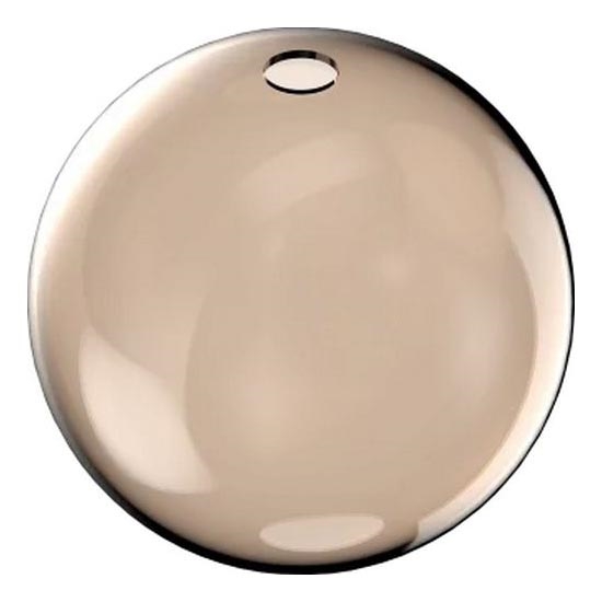 Ideal Lux - Pakaitinis sietyno gaubtas MAPA diametras 15 cm smėlio spalva