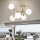 Ideal Lux - Prigludęs lubų šviestuvas NODI, 5 x E14, 28 W, 230 V, 50 x 55 cm, žalvaris/balta