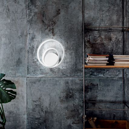 Ideal Lux - Reguliuojamas LED sieninis šviestuvas OZ LED/28W/230V CRI 90 baltas