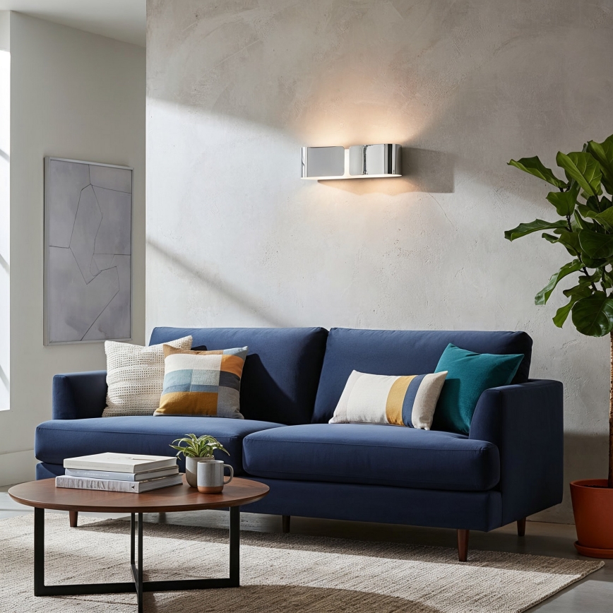 Ideal Lux - Sieninis šviestuvas 2xE27/60W/230V