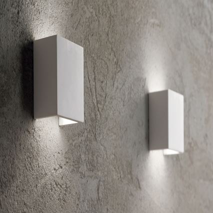 Ideal Lux - Sieninis šviestuvas FLASH 1xG9/40W/230V balta