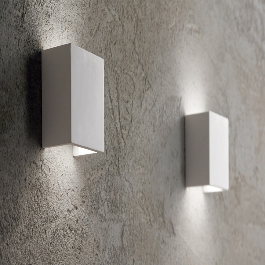 Ideal Lux - Sieninis šviestuvas FLASH 1xG9/40W/230V balta