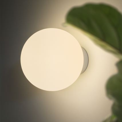 Ideal Lux - Sieninis šviestuvas MAPA 1xE27/42W/230V skersmuo 20 cm baltas