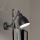 Ideal Lux - Sieninis šviestuvas NEWTON 1xE27/42W/230V juodas
