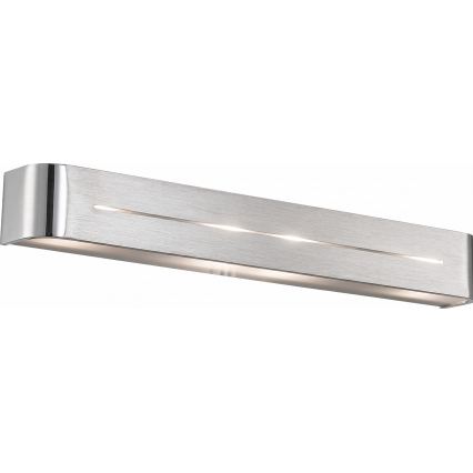 Ideal Lux - Sieninis šviestuvas POSTA 4xE14/40W/230V matinio chromo