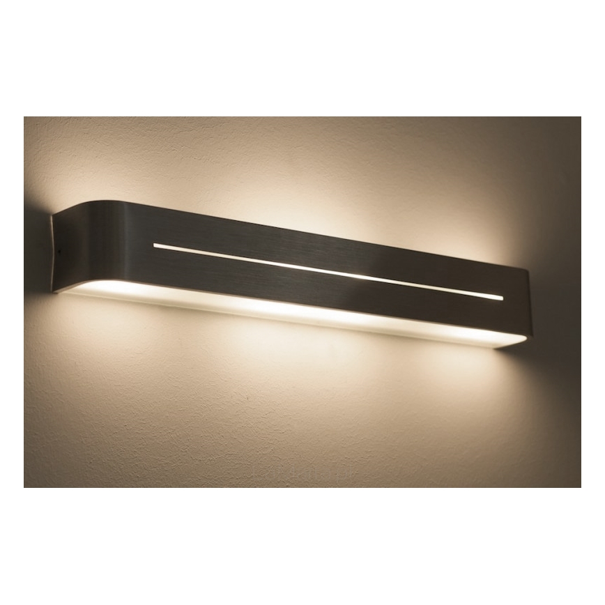 Ideal Lux - Sieninis šviestuvas POSTA 4xE14/40W/230V matinio chromo