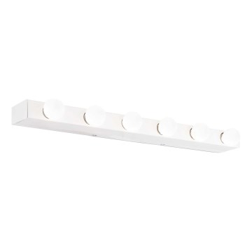 Ideal Lux - Sieninis šviestuvas PRIVE 6xE14/40W/230V baltas