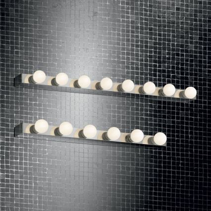 Ideal Lux - Sieninis šviestuvas PRIVE 6xE14/40W/230V blizgus chromas