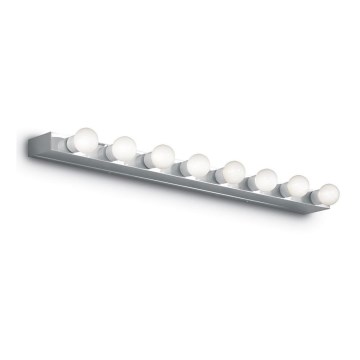 Ideal Lux - Sieninis šviestuvas PRIVE 8xE14/40W/230V blizgus chromas