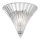Ideal Lux - Sieninis šviestuvas SANTA 1xE14/40W/230V skaidrus
