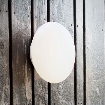 Ideal Lux - Sieninis vonios šviestuvas BUBBLE 2xG9/15W/230V IP54 balta