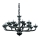 Ideal Lux - Sietynas, kabinamas ant grandinės CASANOVA 16xE14/40W/230V diametras 120 cm pilka