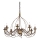 Ideal Lux - Sietynas, kabinamas ant grandinės CORTE 8xE14/40W/230V diametras 80 cm varis