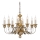 Ideal Lux - Sietynas, kabinamas ant grandinės FIRENZE 8xE14/40W/230V diametras 64 cm auksas