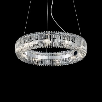 Ideal Lux - Sietynas, kabinamas ant virvės 10xG9/40W/230V