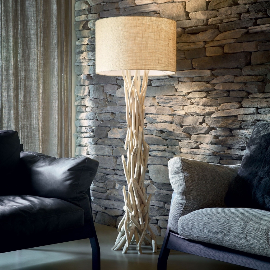 Ideal Lux - Toršeras DRIFTWOOD 1xE27/60W/230V gvajavos
