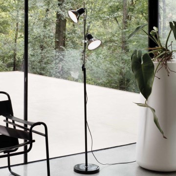 Ideal Lux - Toršeras POLLY 2xE27/60W/230V juodas