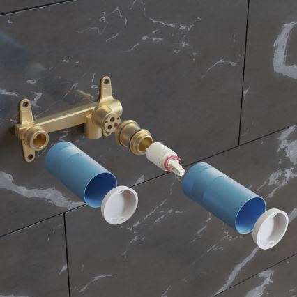 Ideal Standard A1313NU - Montavimo korpusas praustuvo potinkiniam maišytuvui BUILT-IN mėlyna