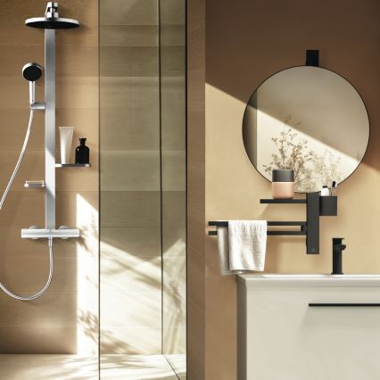 Ideal Standard BD583SI - dušo rinkinys su termostatiniu maišytuvu CERATHERM ALU+ matinis chromas