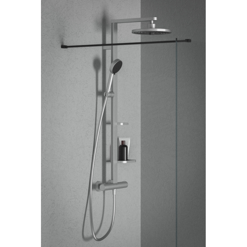 Ideal Standard BD583SI - dušo rinkinys su termostatiniu maišytuvu CERATHERM ALU+ matinis chromas