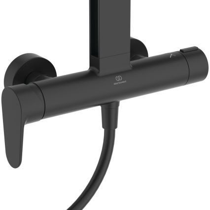 Ideal Standard BD584XG - Dušo komplektas su maišytuvu CERAFLOW ALU+ matinė juoda