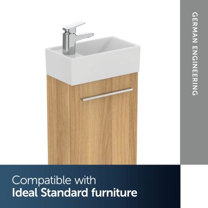 Ideal Standard E211301 - pakabinamas praustuvas I.LIFE S 37x21 cm keramika/balta