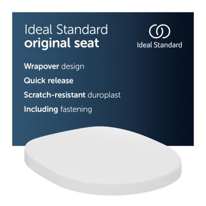 Ideal Standard E712801 - Tualeto sėdynė CONNECT balta