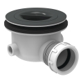 Ideal Standard K936367 - sifonas dušo padėklui, 9 cm, juodas/baltas