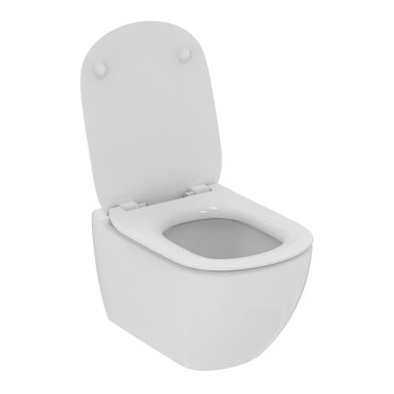 Ideal Standard T354601 - pakabinamas WC su SoftClose sėdyne TESI, keramika/balta
