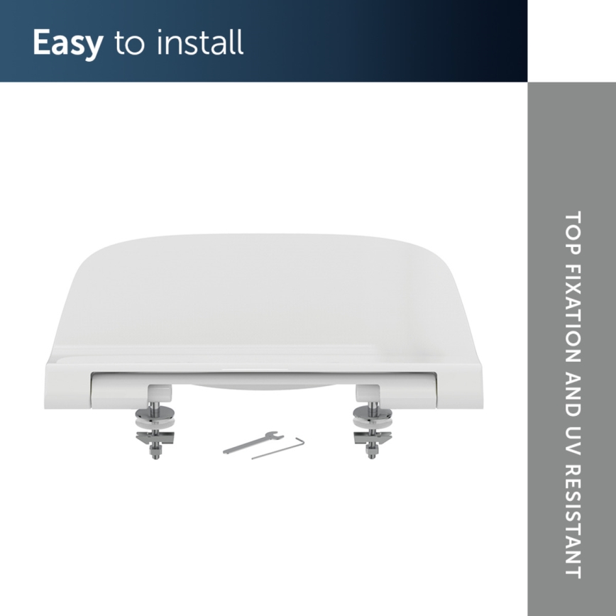 Ideal Standard T453001 - Tualeto sėdynė I.LIFE A balta