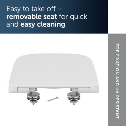 Ideal Standard T468301 - tualeto sėdynė SoftClose I.LIFE B balta