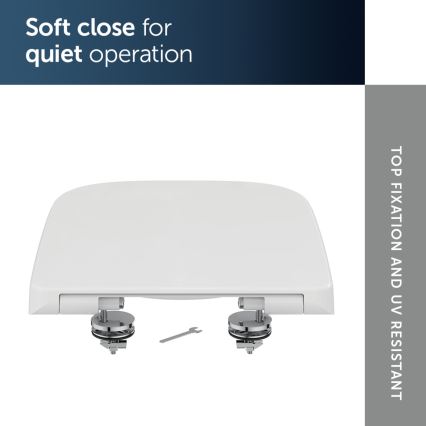 Ideal Standard T468301 - tualeto sėdynė SoftClose I.LIFE B balta