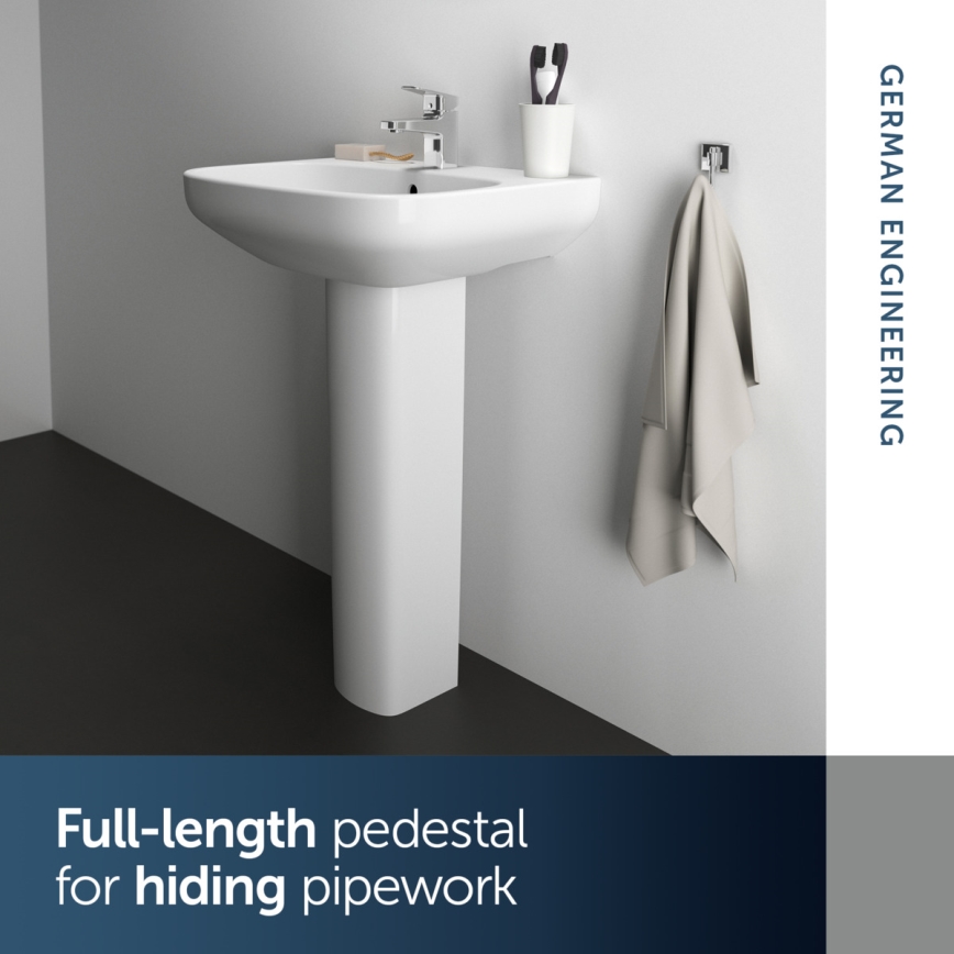 Ideal Standard T470501 - Pakabinamas praustuvas I.LIFE A 60x48 cm keramika/balta