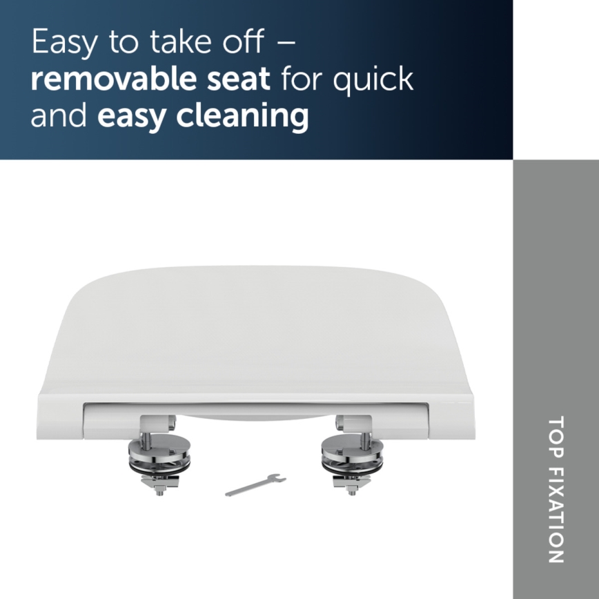 Ideal Standard T500301 - tualeto sėdynė SoftClose I.LIFE B, balta