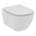 Ideal Standard T536001 - pakabinamas unitazas be bortelio su SoftClose dangčiu TESI, keramika/balta