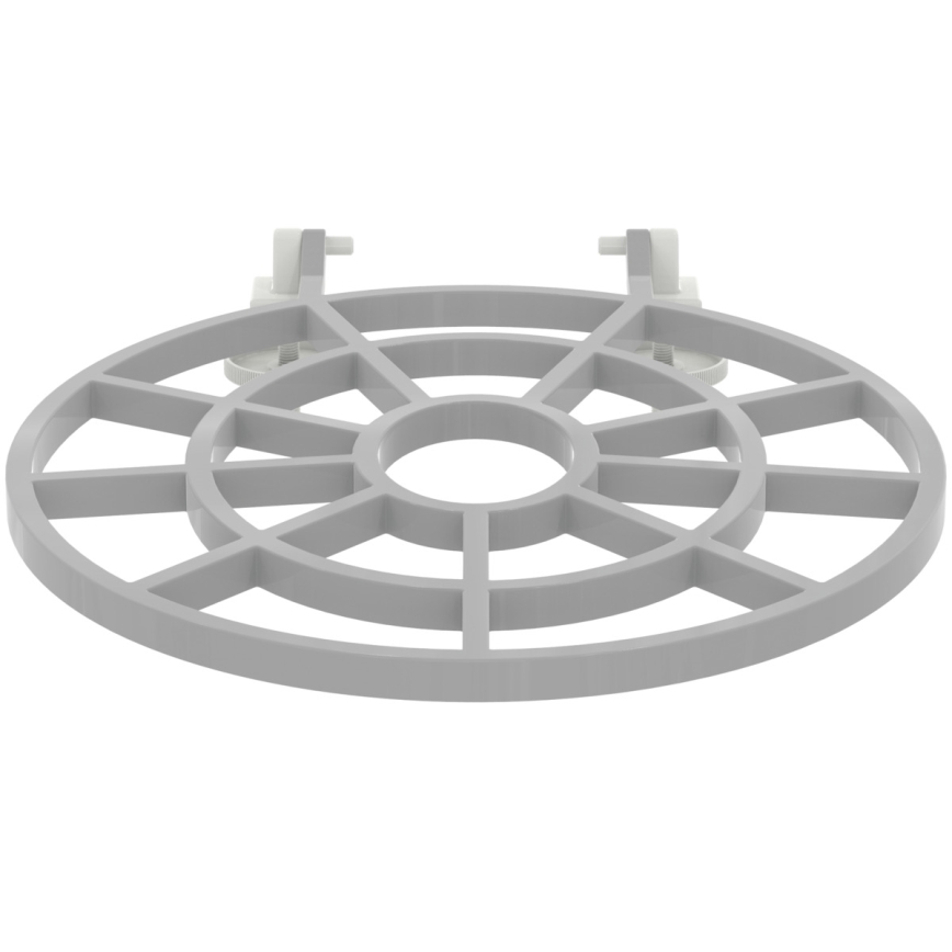 Ideal Standard VV612000 - Plastikinė grotelė skirta plautuvei 34x40,2 cm pilka