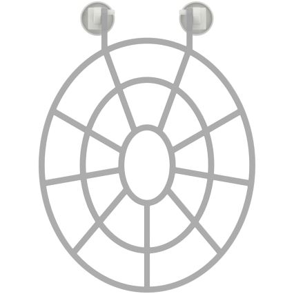 Ideal Standard VV612000 - Plastikinė grotelė skirta plautuvei 34x40,2 cm pilka