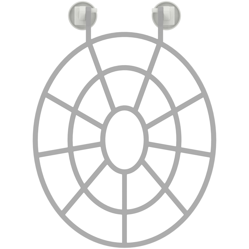 Ideal Standard VV612000 - Plastikinė grotelė skirta plautuvei 34x40,2 cm pilka