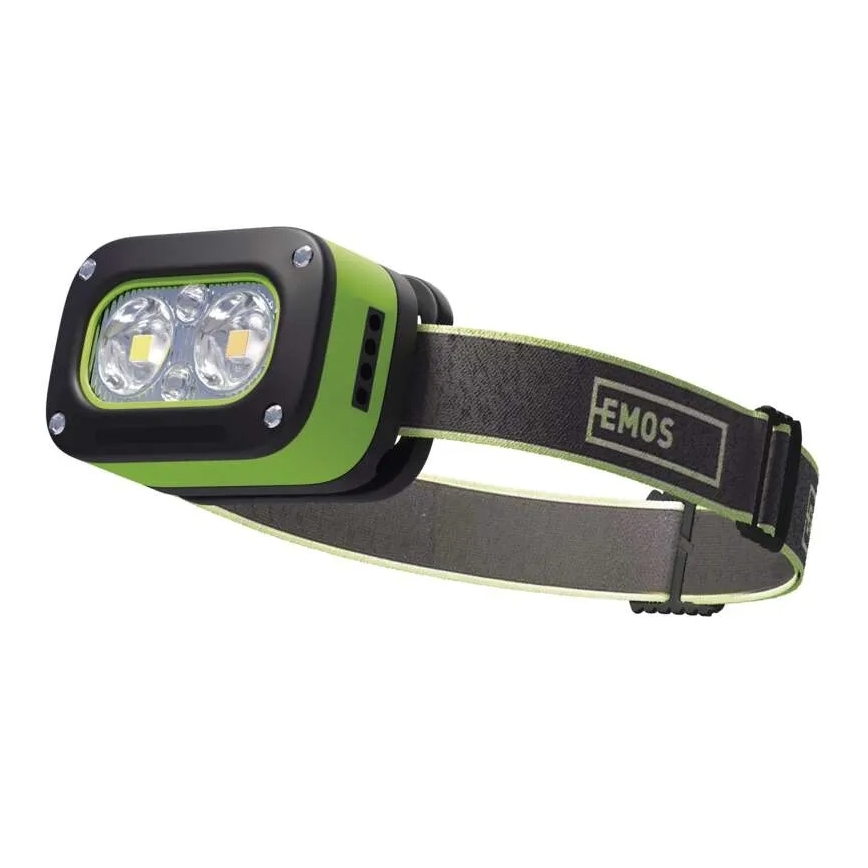 Įkraunama LED galvos lempa LED/USB IP43 800 mAh