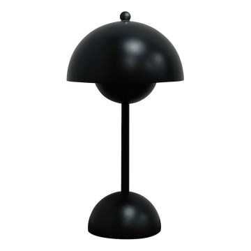 Įkraunama LED jutiklinė stalinė lempa COSTA LED/3W/5V 2400 mAh 3000-6000K juoda