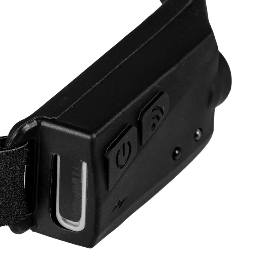 Įkraunamas LED žibintuvėlis su reguliuojamu ryškumu ir jutikliu 2xLED/5V IP44 350 lm 1200 mAh