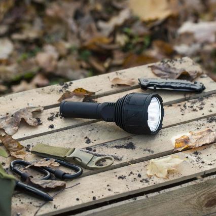 Įkraunamas LED reguliuojamo ryškumo žibintuvėlis LED/30W/5V IPX7 3000 lm 4200 mAh