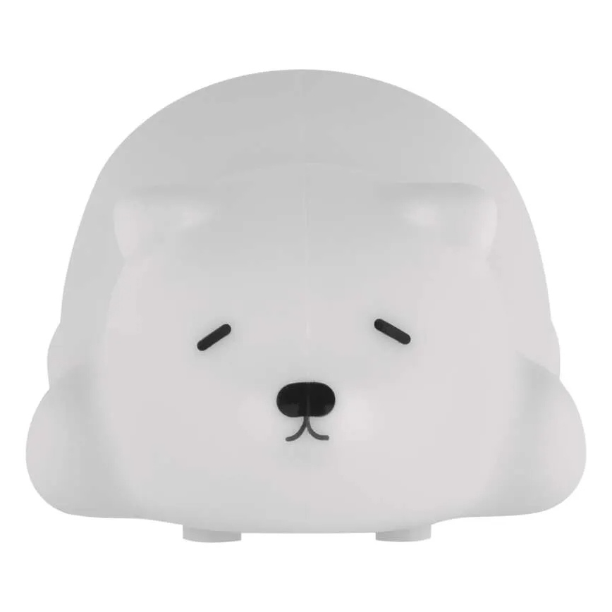 LED RGB Įkraunamas lietimui valdomas naktinis žibintas LED/3,7V 1200 mAh meškiukas