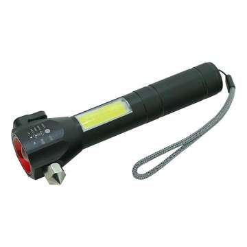 Įkraunamas LED žibintuvėlis LED/3W/5V 200 lm 1200 mAh