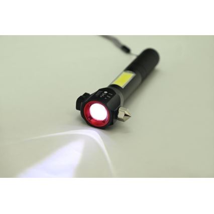 Įkraunamas LED žibintuvėlis LED/3W/5V 200 lm 1200 mAh