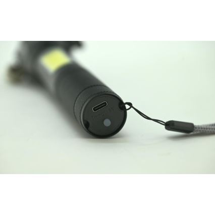 Įkraunamas LED žibintuvėlis LED/3W/5V 200 lm 1200 mAh