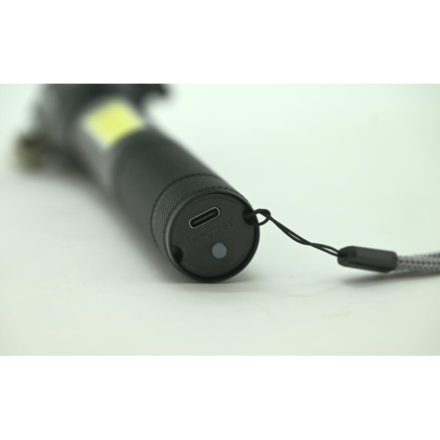 Įkraunamas LED žibintuvėlis LED/3W/5V 200 lm 1200 mAh