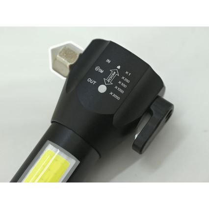 Įkraunamas LED žibintuvėlis LED/3W/5V 200 lm 1200 mAh