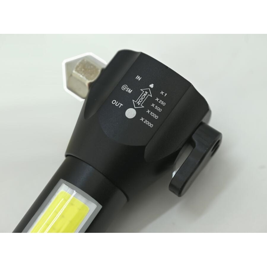 Įkraunamas LED žibintuvėlis LED/3W/5V 200 lm 1200 mAh