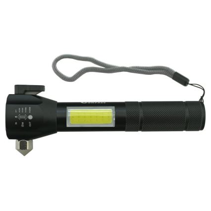 Įkraunamas LED žibintuvėlis LED/3W/5V 200 lm 1200 mAh